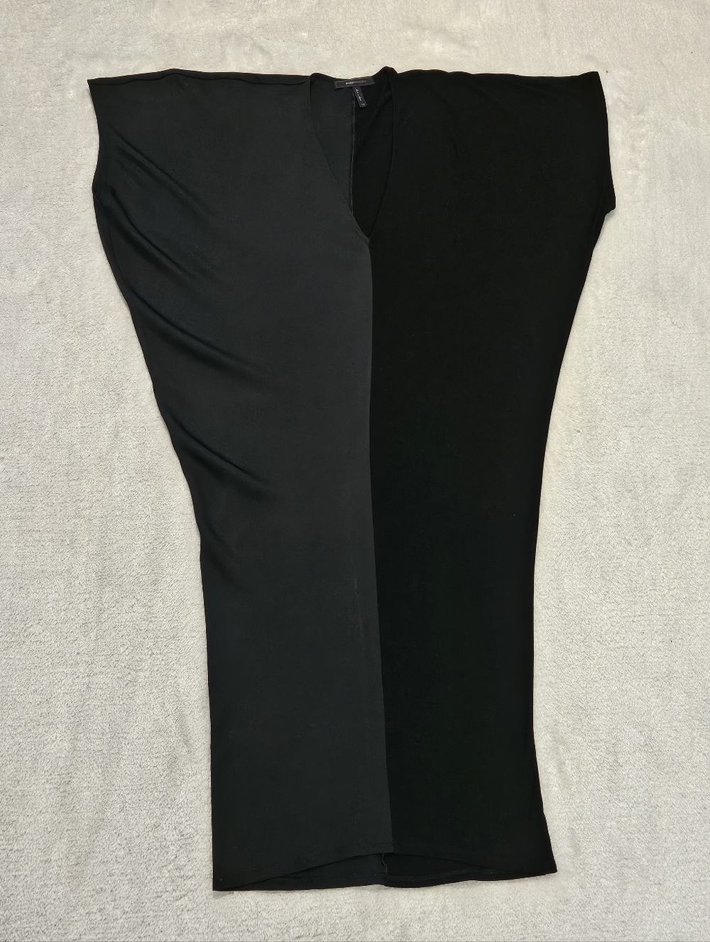 BCBGMaxAzria Black Dress Size XS Contemporary Minimalist Quiet Luxury Modern - Picture 5 of 10